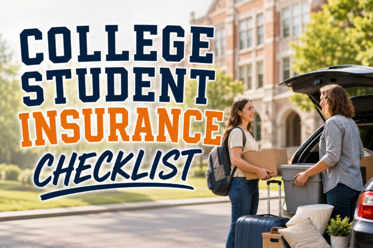 College Student Insurance Checklist College Student Insurance Checklist
