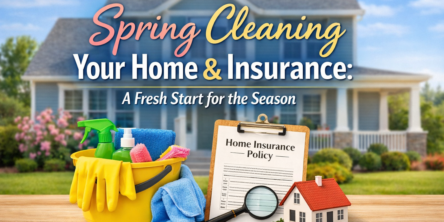 Spring Cleaning Your Home & Insurance Spring Cleaning Your Home & Insurance