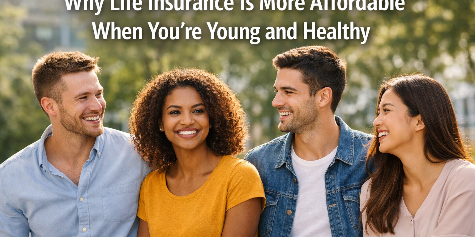 Why Life Insurance Is More Affordable When You’re Young and Healthy Why Life Insurance Is More Affordable When You’re Young and Healthy