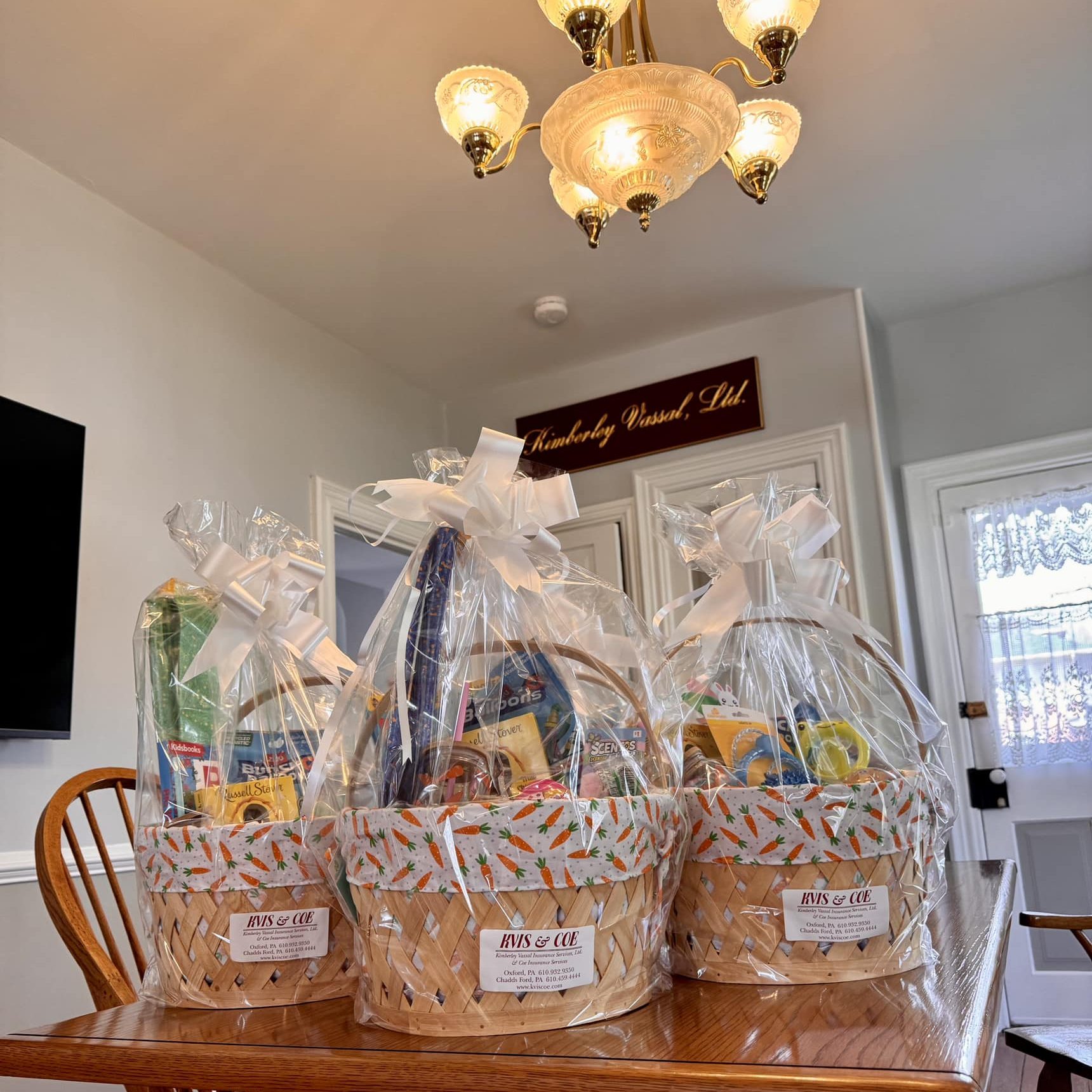 Easter Egg Hunt basket Giveaways