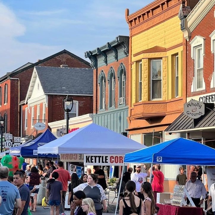 We participate in First Fridays
